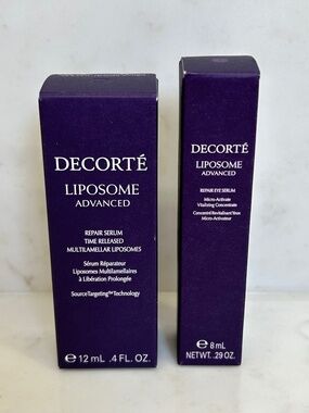 NIB Decorte Liposome Advance Face & Eye Serum Minis 12M PAO